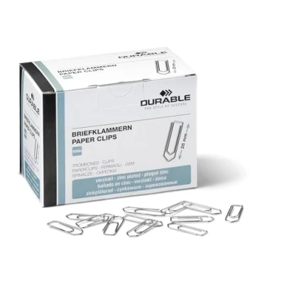 Afbeelding van Durable Bureauklemmen 120725 26 mm 1000 stuk(s)