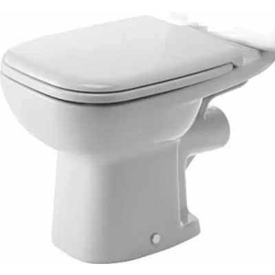 Afbeelding van Duravit D code closet staand 735mm diepspoel horizontale afvoer wit