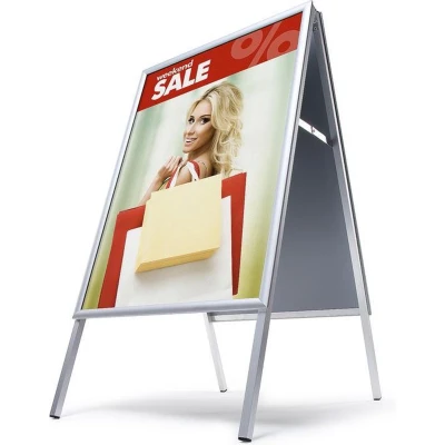 Afbeelding van stoepbord Design Standaard 25mm 70 x 100 cm Dubbelzijdig voor postergebruik