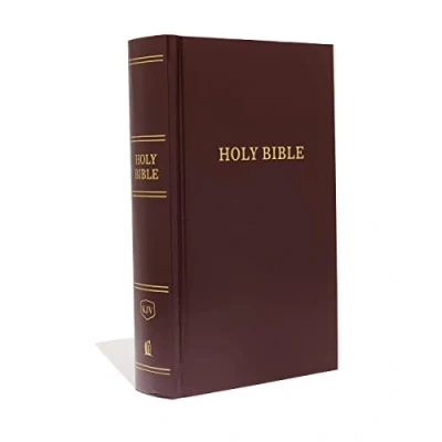 Afbeelding van KJV, Pew Bible, Large Print, Hardcover, Burgundy, Red Letter Edition