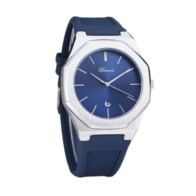 Afbeelding van Denvosi herenhorloge Zilver &amp; Blauw