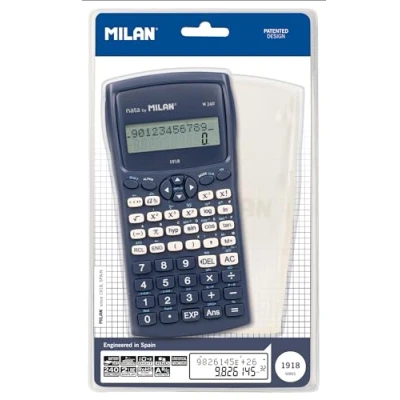 Afbeelding van Wetenschappelijke rekenmachine Milan M240 1918 Blauw 16,7 x 8,4 1,9 cm