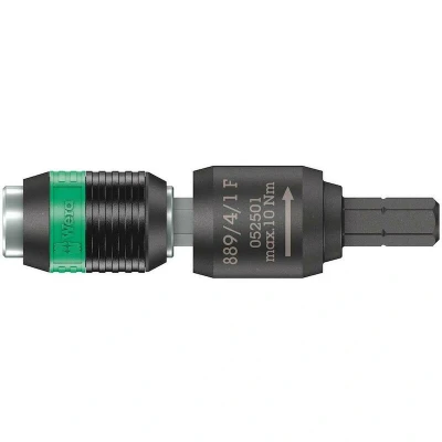 Afbeelding van Wera 889/4/1 F Rapidaptor 05052501001 vrijloopbithouder voor momentschroevendraaier met pistoolgreep 64 mm