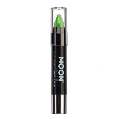 Afbeelding van Moon Creations Glow Neon UV Glitter Schmink Stift Groen