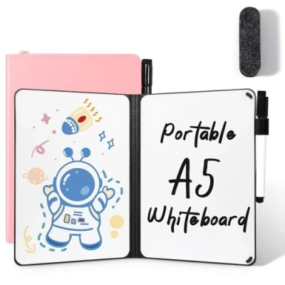 Afbeelding van Whiteboard A5 roze