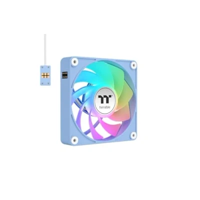 Afbeelding van Thermaltake CT120 EX Reverse ARGB Sync PC Cooling Fan Hydrangea Blue 3 Pack ventilator (b x h d) 120 25 mm