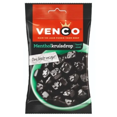 Afbeelding van Venco Mentholkruisdrop 12 x 120 gram