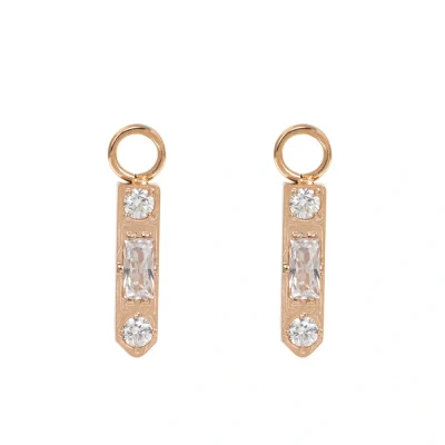 Afbeelding van Sparkle iXXXi Hoop Charms Rosé