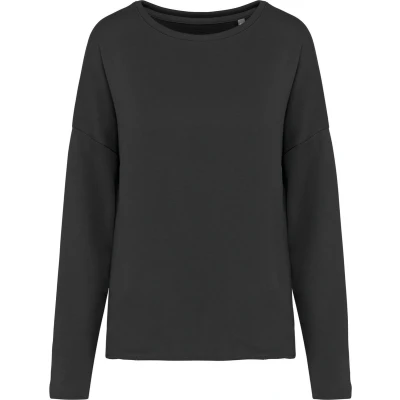 Afbeelding van Kariban Damessweater “Loose fit K471 Black