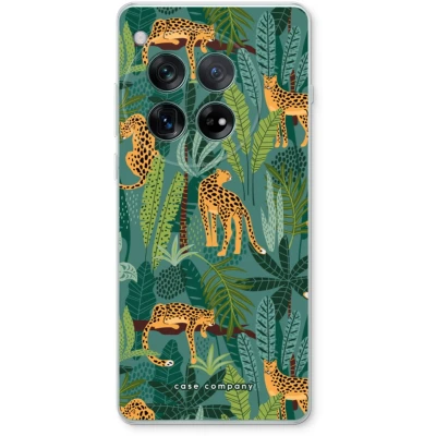 Afbeelding van Case Company® hoesje geschikt voor OnePlus 12r Luipaard 2 Soft Cover Telefoonhoesje Bescherming aan alle Kanten en Schermrand