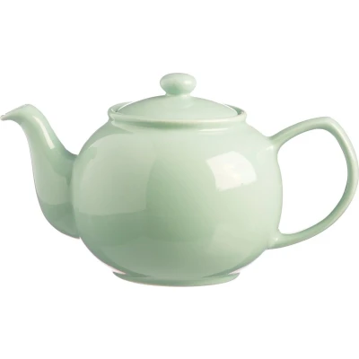 Afbeelding van Price &amp; Kensington Theepot 6 kops Aardewerk Muntgroen 1.1 L Ø 12 cm