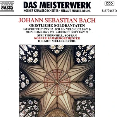Afbeelding van Cologne Chamber Orchestra, Helmut Müller Brühl J.S. Bach: Sacred Cantatas (CD)