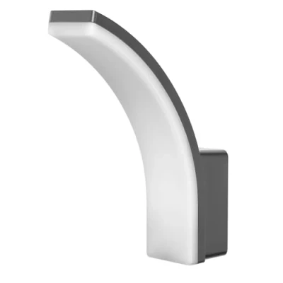 Afbeelding van MIRATIC Wandlamp voor buiten, 20 W, buitenlamp, wandlamp, 2000 lm, buitenverlichting, led, waterdicht, IP65, buitenlamp tuin, terras en balkon (grijs)