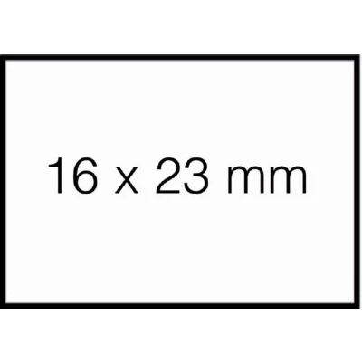 Afbeelding van Prijsetiket 16x23mm Sato Duo 20 afneembaar wit