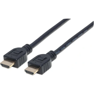 Afbeelding van Manhattan 353946 HDMI kabel Aansluitkabel A stekker, stekker 3.00 m Zwart 4K UHD, UL gecertificeerd