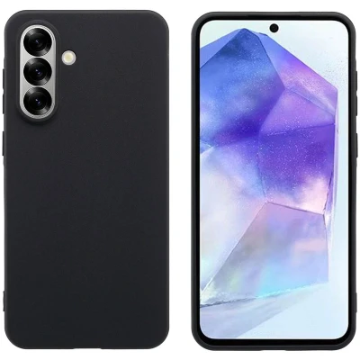 Afbeelding van imoshion Hoesje Geschikt voor Samsung Galaxy A36 Siliconen Color Backcover Zwart