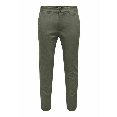 Afbeelding van Only &amp; Sons Onsmark PETE SLIM PANT Chino, Heren, Maat: 28x30, Chinchilla