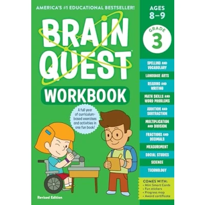 Afbeelding van Brain Quest Workbook: 3rd Grade (Revised Edition)