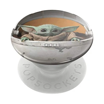 Image de PopGrip Smartphone Maintien et Support Vidéo Design grogu multicolore Popsockets