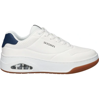 Afbeelding van Skechers Uno Court Heren Sneakers Wit