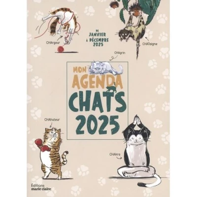 Image de Mon agenda chat 2025