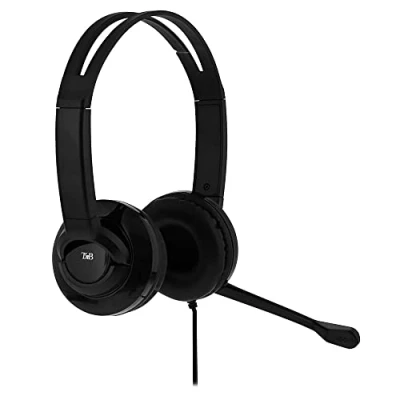 Image de T&#039;nB HS 200 Micro casque circum aural filaire jack 3,5mm noir