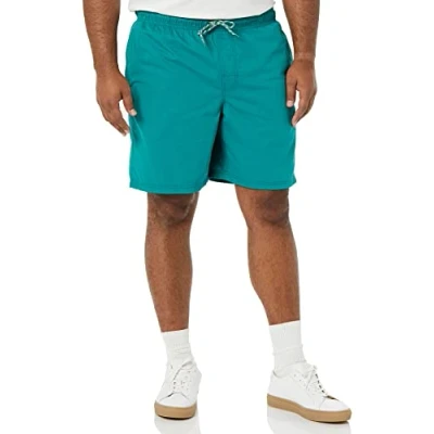 Image de Amazon Essentials Short de marche pour homme avec cordon serrage (disponible en grande taille), bleu sarcelle, taille S