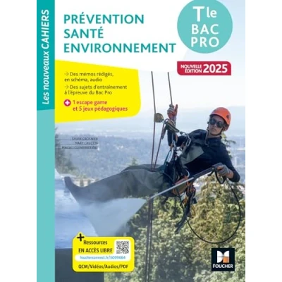 Afbeelding van PREVENTION SANTE ENVIRONNEMENT TLE BAC PRO LIVRE ELEVE