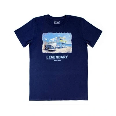 Afbeelding van BRISA VW T shirt heren, Strand/Blauw
