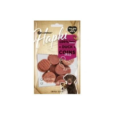 Afbeelding van Hondensnack Hapki Duck Coins 85 gr