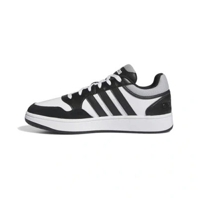 Afbeelding van adidas HOOPS 3.0 SHOES herenschoenen, Cloud Wit/Core Zwart/Grijs Twee