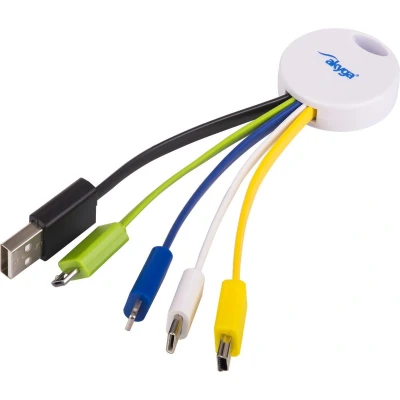 Afbeelding van Akyga AK AD 51 tussenstuk voor kabels USB type A C Wit