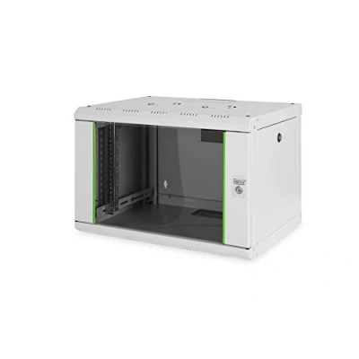 Afbeelding van Digitus DN 19 07 U 19inch wandkast (b x h d) 600 420 450 mm 7 HE Grijs wit (RAL 7035)