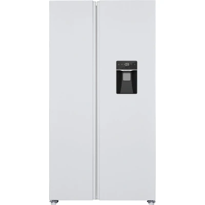Afbeelding van Exquisit SBS146 WS 041EW 5 Jaar garantie Amerikaanse koelkast Waterdispenser Display No Frost 439 liter Wit