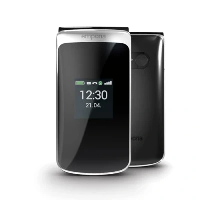 Afbeelding van Emporia TOUCHsmart 2 Zwart met Proximus abonnement 150 minuten + 5000 MB 4G