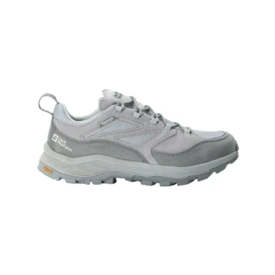 Afbeelding van Jack Wolfskin Cyrox Texapore LOW Outdoorschoenen, Heren, Maat: 40.5, Pebble Imitatieleer/ textiel