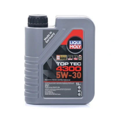 Afbeelding van Motorolie Liqui Moly Top Tec 4300 5W30 C2 1L 2323