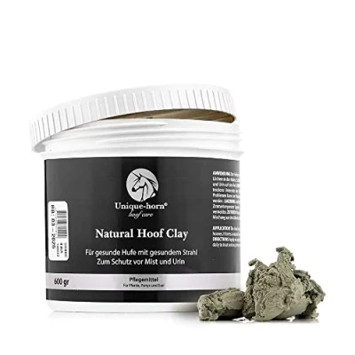 Afbeelding van Unique horn Hoof Care Natural Clay 600g
