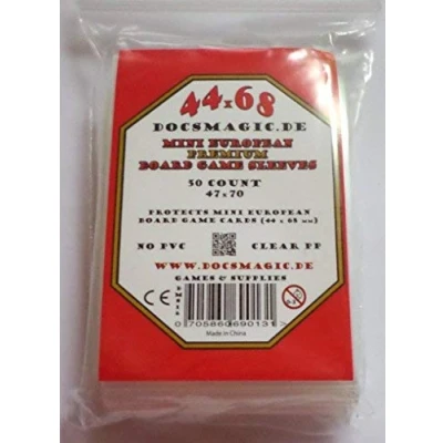 Afbeelding van docsmagic.de 50 Premium Mini Europese gezelschapspel hoezen 47x70 Small EU 44x68