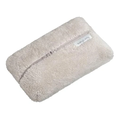 Afbeelding van Baby&#039;s Only Billendoekjeshoes Cozy Babydoekjes Hoes voor luierdoekjes en pampers billendoekjes Urban Taupe Ritssluiting