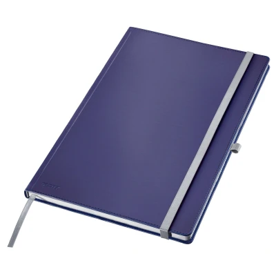 Afbeelding van Leitz 44751069 Notitieboek Gelijnd Titaanblauw Aantal paginas: 80 DIN A4