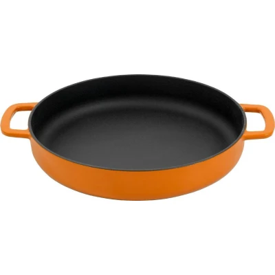 Afbeelding van COMBEKK Sous Chef Koekenpan Dubbel Handvat 28CM Oranje