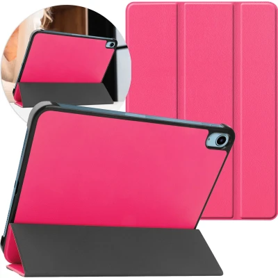 Afbeelding van imoshion Trifold Bookcase voor de Apple iPad 11 (2025) inch A16 / 10 (2022) 10.9 Dusty Rose