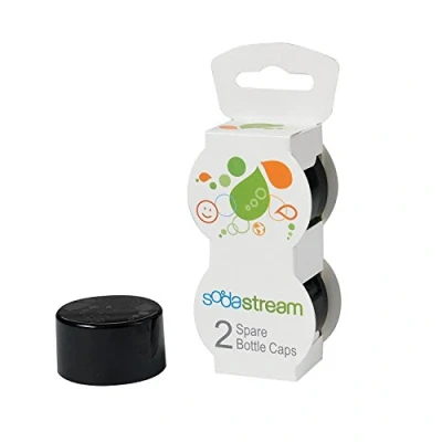 Afbeelding van sodastream 2 stuks flessenstoppers, zwart