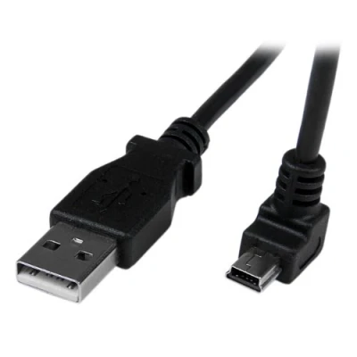 Afbeelding van StarTech.com 2 m mini USB kabel A naar B met neerwaartse hoek