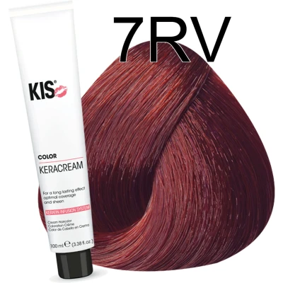Afbeelding van KIS KeraCream Color 100 ml 7RV Licht Rood Violet