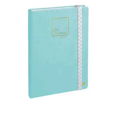 Afbeelding van Notitieboek dots Life Journal watergroen El 15x21 237984Q