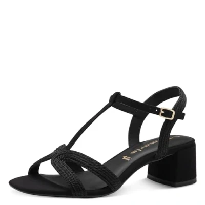 Afbeelding van Tamaris Sandales à talons pour femme 1 28244 44 Noir 37 EU, , EU