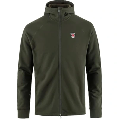 Afbeelding van Expedition Hoodie Fleece Vest Heren Deep Forest 300 M Groen