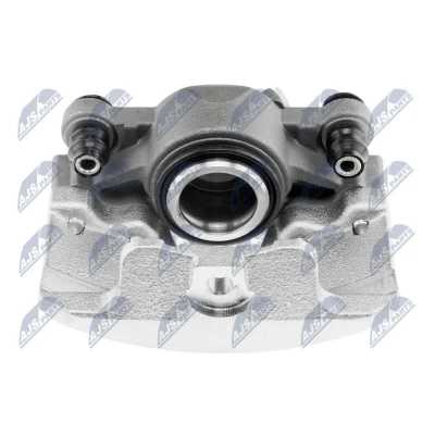Afbeelding van NTY HZP AU 002 Remklauw Aluminium/grijs gietijzer Vooras links, Vooras, Links Zonder framewerk AUDI: A5 B8 Sportback, A4 Avant, Saloon